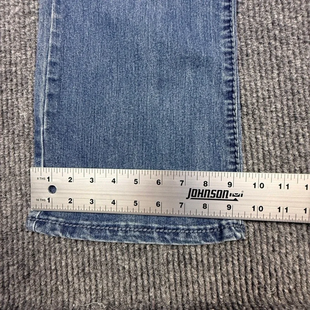 Nine West Vintage America Collection Shine Premium Bootcut Blue Jeans 16R/33